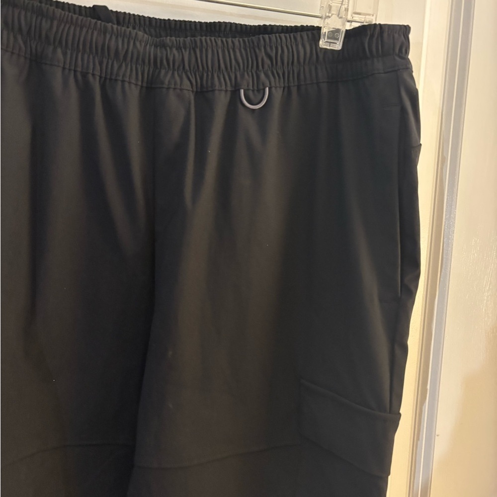 Men's All In Motion Black Cargo Jogger Pants - Lightweight Utility Style Sz M - Picture 5 of 9